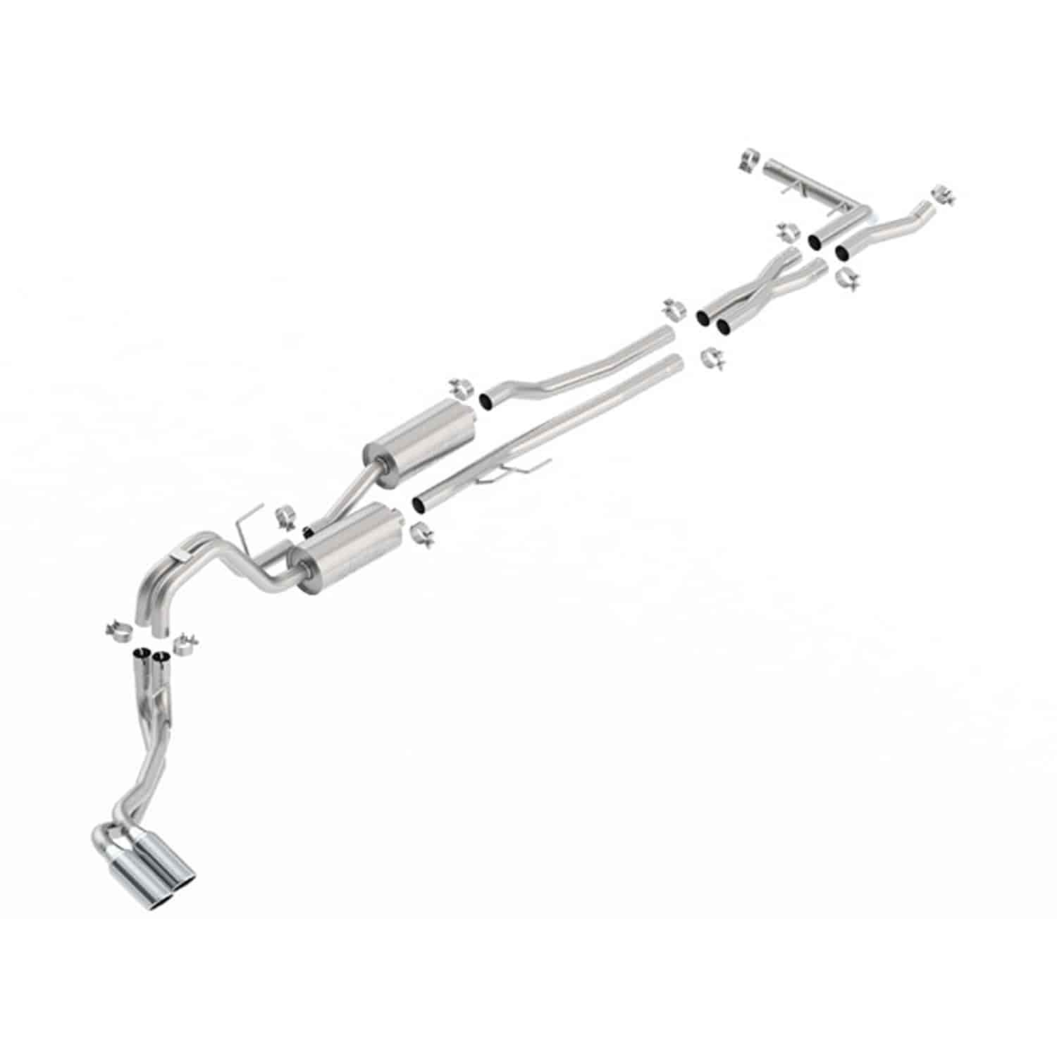 Cat-Back Exhaust System 2015-2016 F-150 3.5L EcoBoost 2/4WD