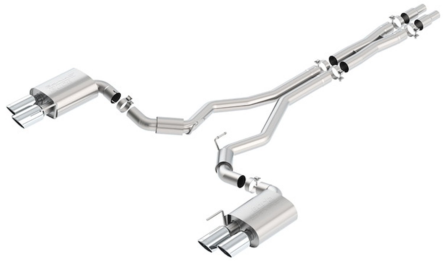 Cat-Back Exhaust System 2018-2019 Ford Mustang GT 5.0L V8