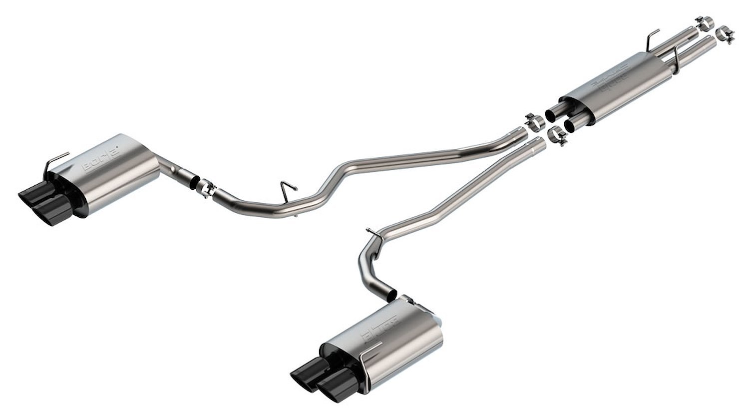 S-Type Cat-Back Exhaust System Fits Late-Model Ford Explorer
