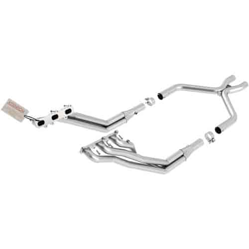 XR-1 Stainless Long Tube Headers w/X-Pipe 2011-14 Ford Mustang 3.7L V6