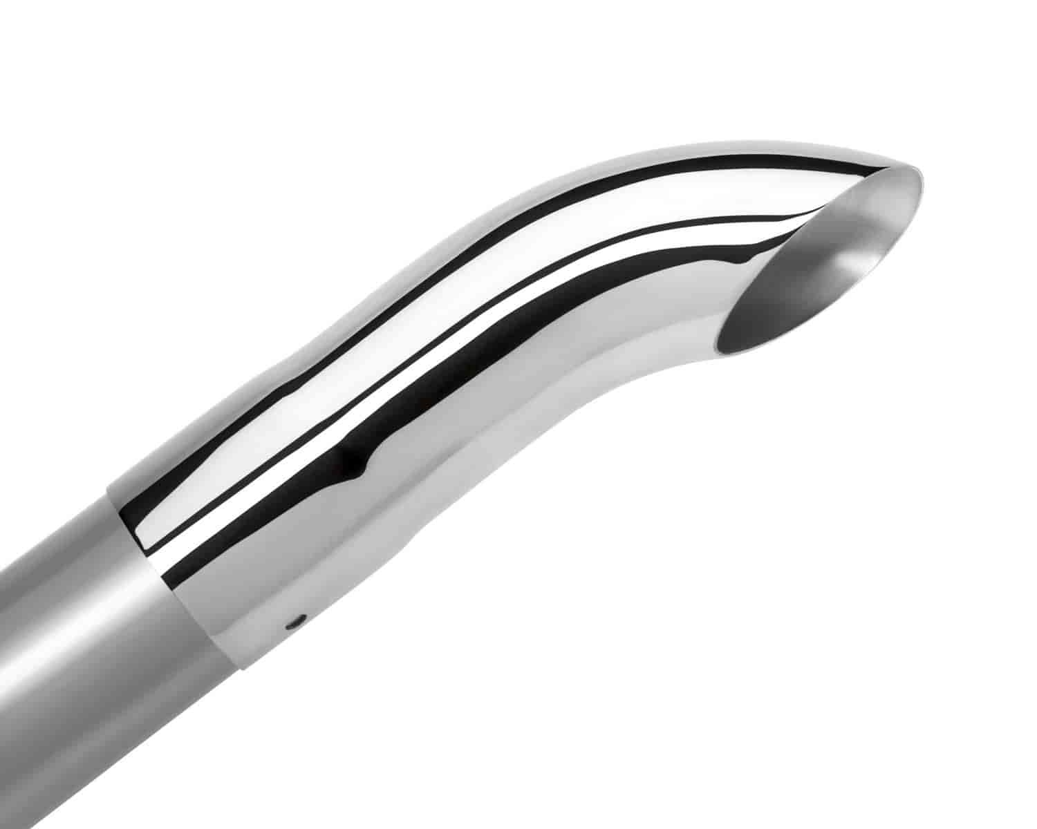 Stainless Steel Exhaust Tip Outlet Size: 2-1/4"