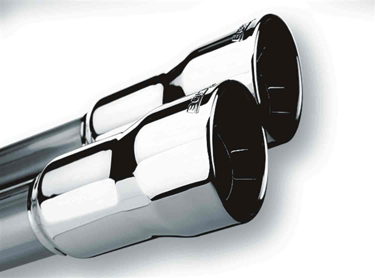 Stainless Steel Exhaust Tip Outlet Size: Dual 3"