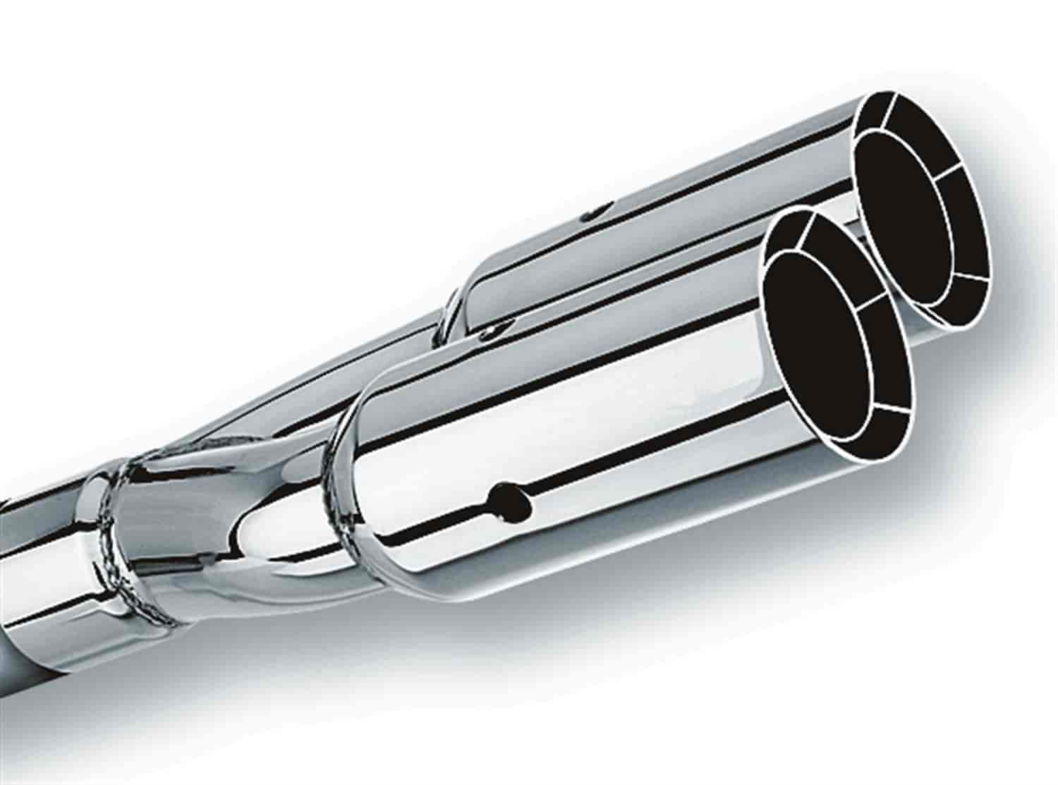 Stainless Steel Exhaust Tip Outlet Size: 3"