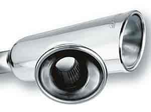 Stainless Steel Exhaust Tip Outlet Size: 4-1/4" x 3-1/2"