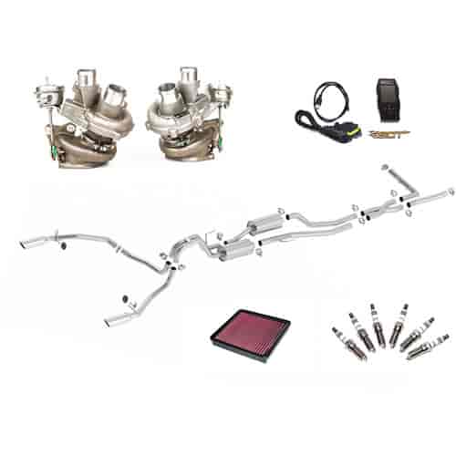 Turbo and Exhaust Upgrade Kit 2011-2012 Ford F150 Ecoboost 3.5L