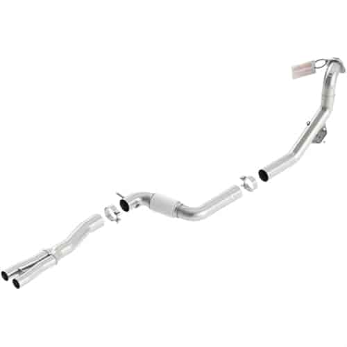 Stainless Steel Down Pipe 2015-17 Ford Mustang 2.3L EcoBoost