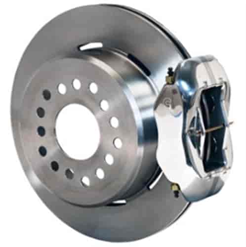 12 in. Wilwood Smooth Rotors / 4 Piston Polished Calipers With Parking Brake