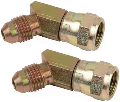 Swivel Adapters -4 AN Male to 45o
