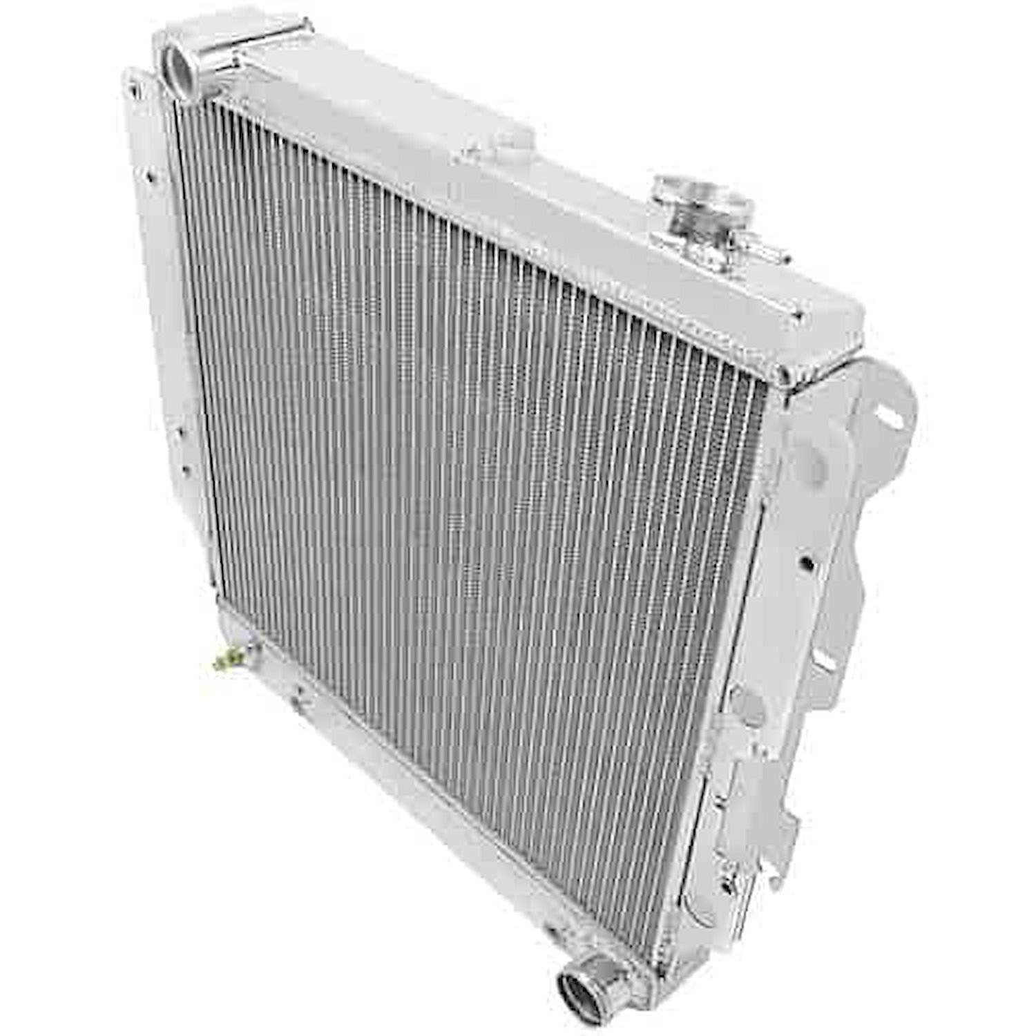 BC8101 Bar and Plate Style All-Aluminum Radiator for Select 1987-2006 Jeep Models (Chevy V8 Conversion)