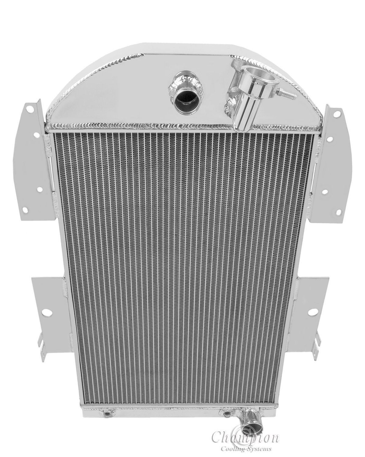 W Hot Rod Radiator Hot Rod Radiator 4 Row Aluminum Radiator Fit 1934 1935 Chevy 6CYL Pro ...