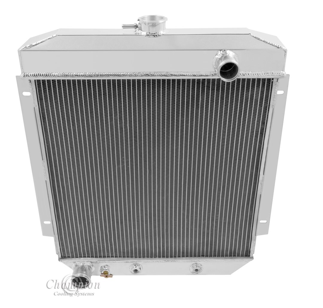 EC5456 All-Aluminum 2-Row Radiator for Select 1954-1956 Ford Vehicles