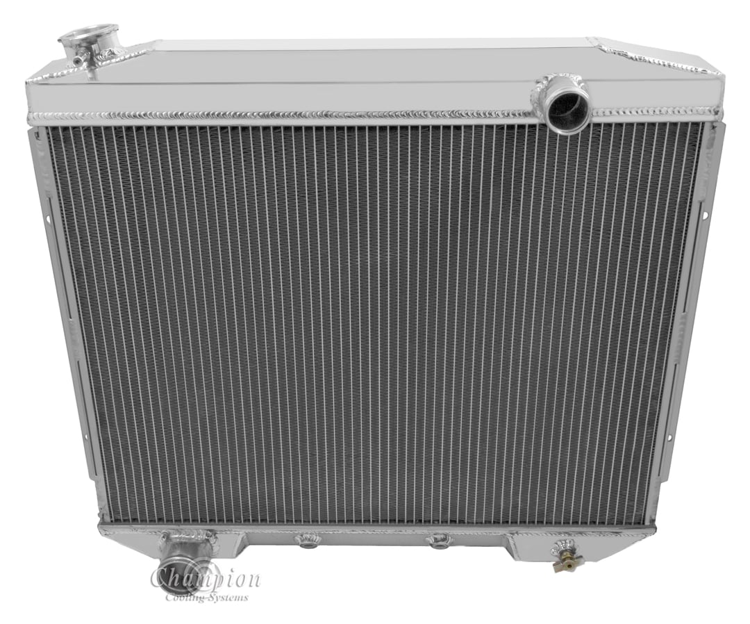 EC5759 All-Aluminum 2-Row Radiator for Select 1957-1959 Ford Vehicles