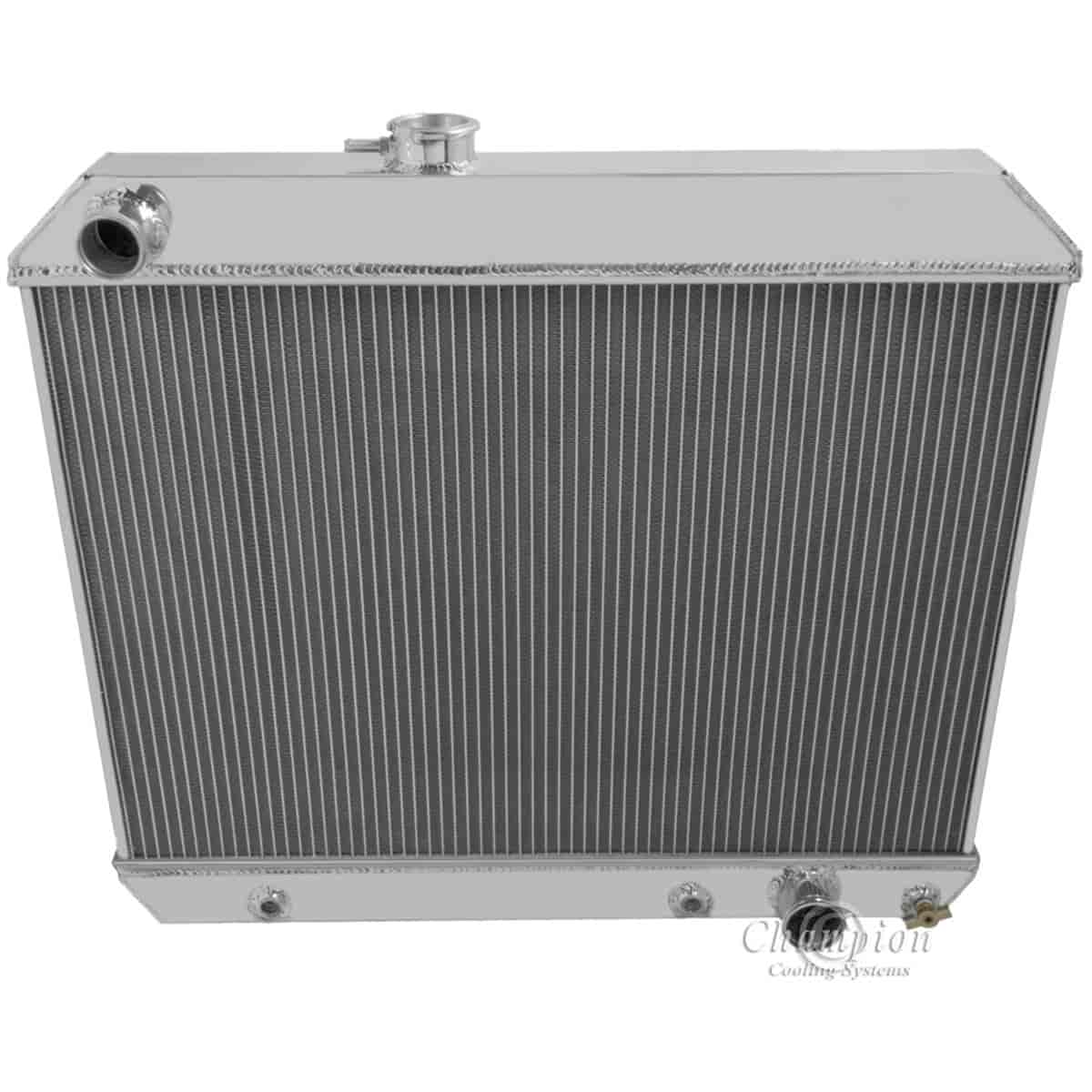 Monster Cooling-Series All-Aluminum Radiator for Pontiac GTO/LeMans/Tempest