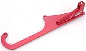 Adjustable Throttle Cable Bracket -Red Fits 4500 Series Dominator with Morse Style 33-C Cable