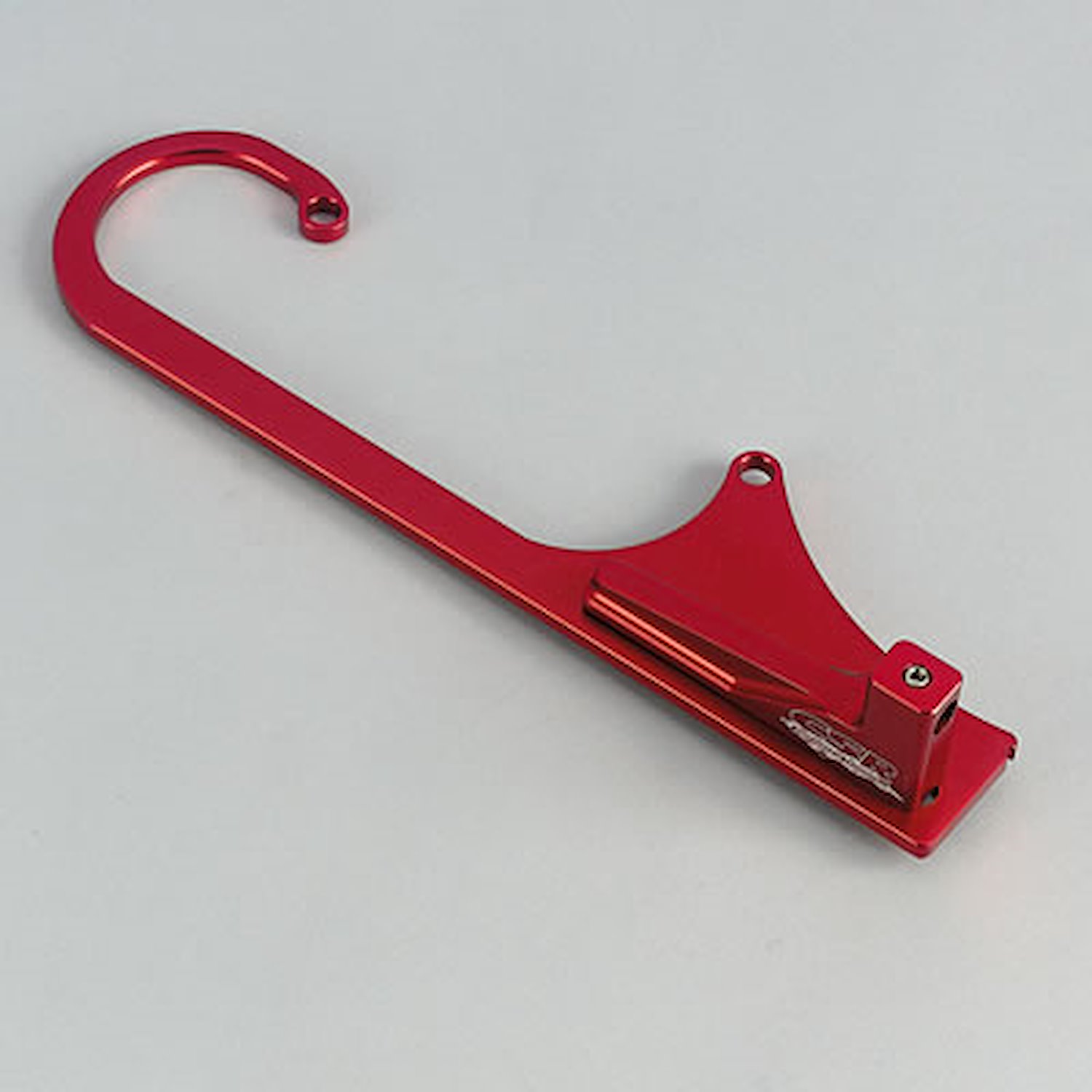 Adjustable Throttle Cable Bracket -Red Fits 4150/3310 Series Holley 750 with GM Snap in Cable