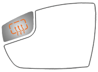 3946H HEATED SIDE VIEW MIRROR