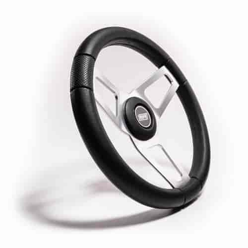 Ovale Boat/Golf Cart Steering Wheel [Black]