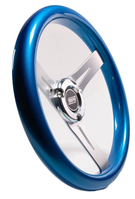 Corsa MPI-0082-BLUE Boat/Golf Cart Steering Wheel [Blue]
