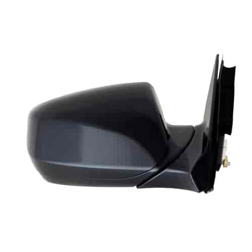 OEM Style Replacement Mirror for 13-17 HYUNDAI Santa Fe Sport black PTM cover foldaway w/o turn sign