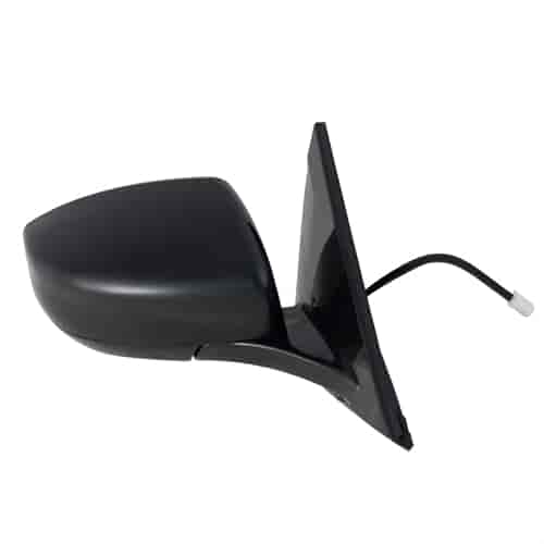 OEM Style Replacement Mirror for 16-17 NISSAN Maxima S Model black textured cover foldaway w/o turn