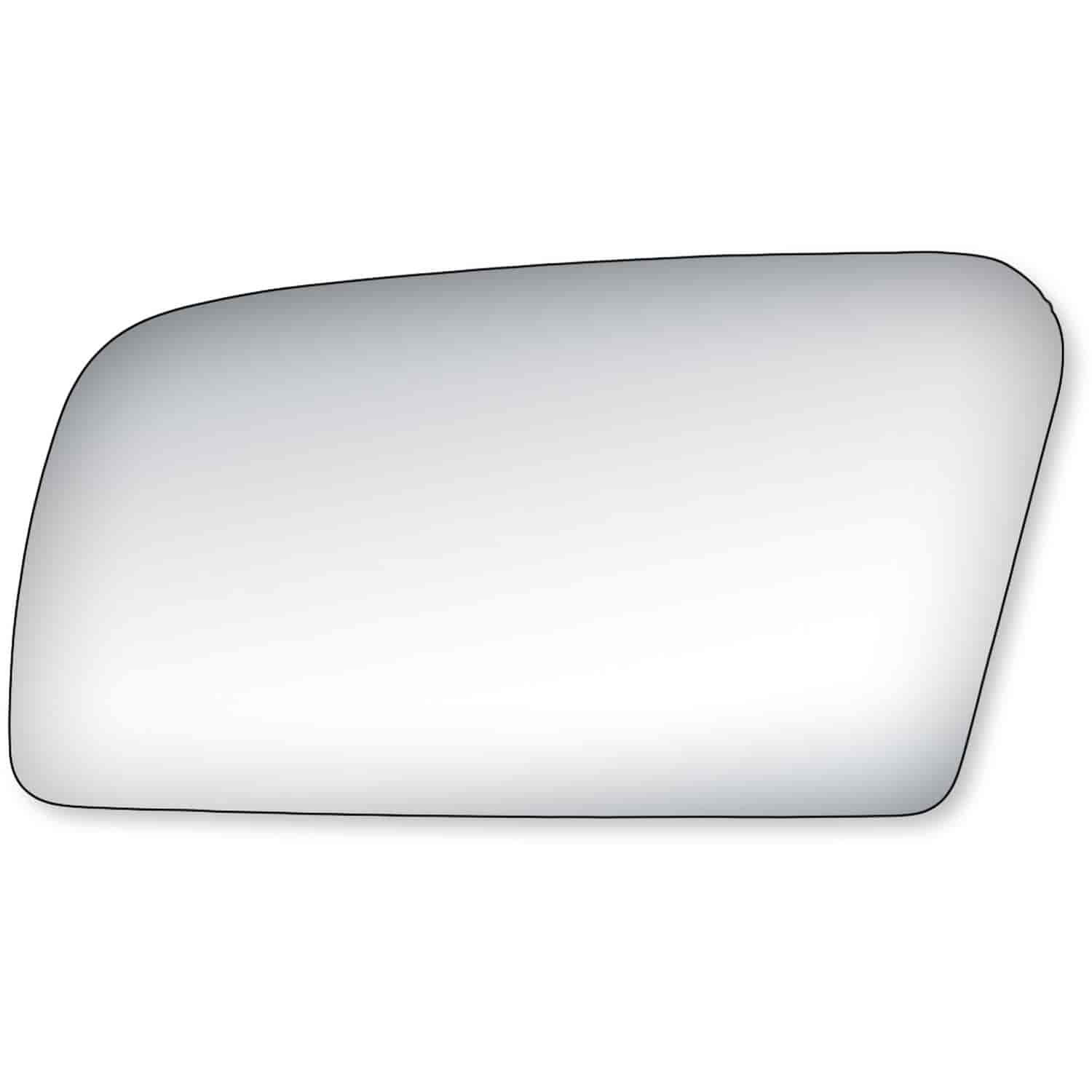 Replacement Glass for 88-92 626 Sedan the glass measures 3 3/8 tall by 6 9/16 wide and 7 diagonally