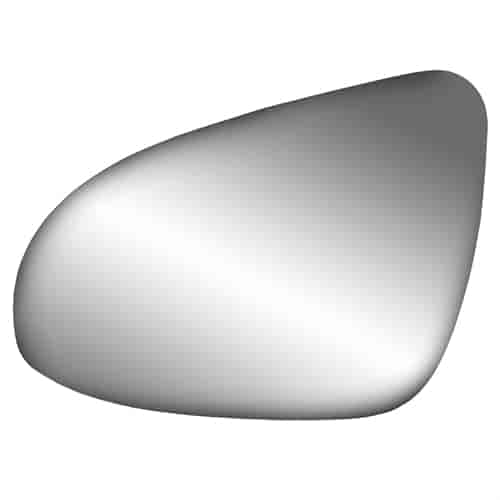 Replacement Glass for 12-16 Camry/ 14-16 Corolla/ 12-16 Yaris. The glass measures 4 13/16 inches tal