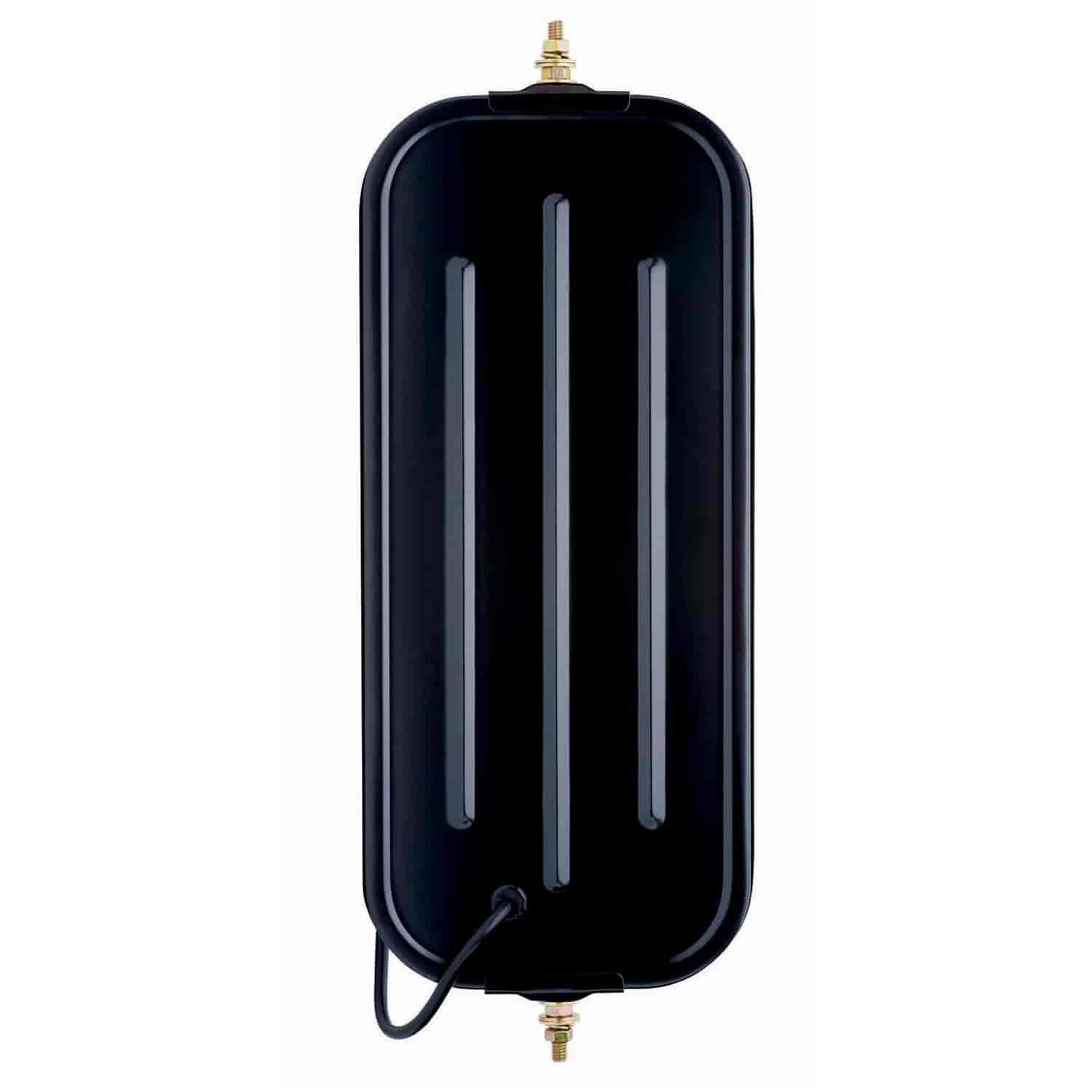 Replacement West Coast Mirror head HD ribbed back 7x16 blk heated Easy bolt on installation Black Finish Heated.