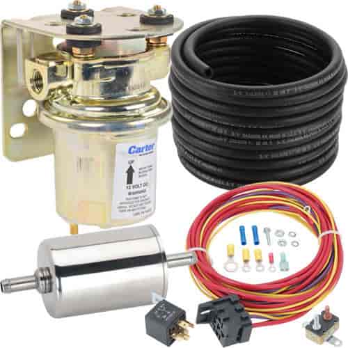 Universal Marine Electric Fuel Pump Kit Includes: Electric Fuel Pump