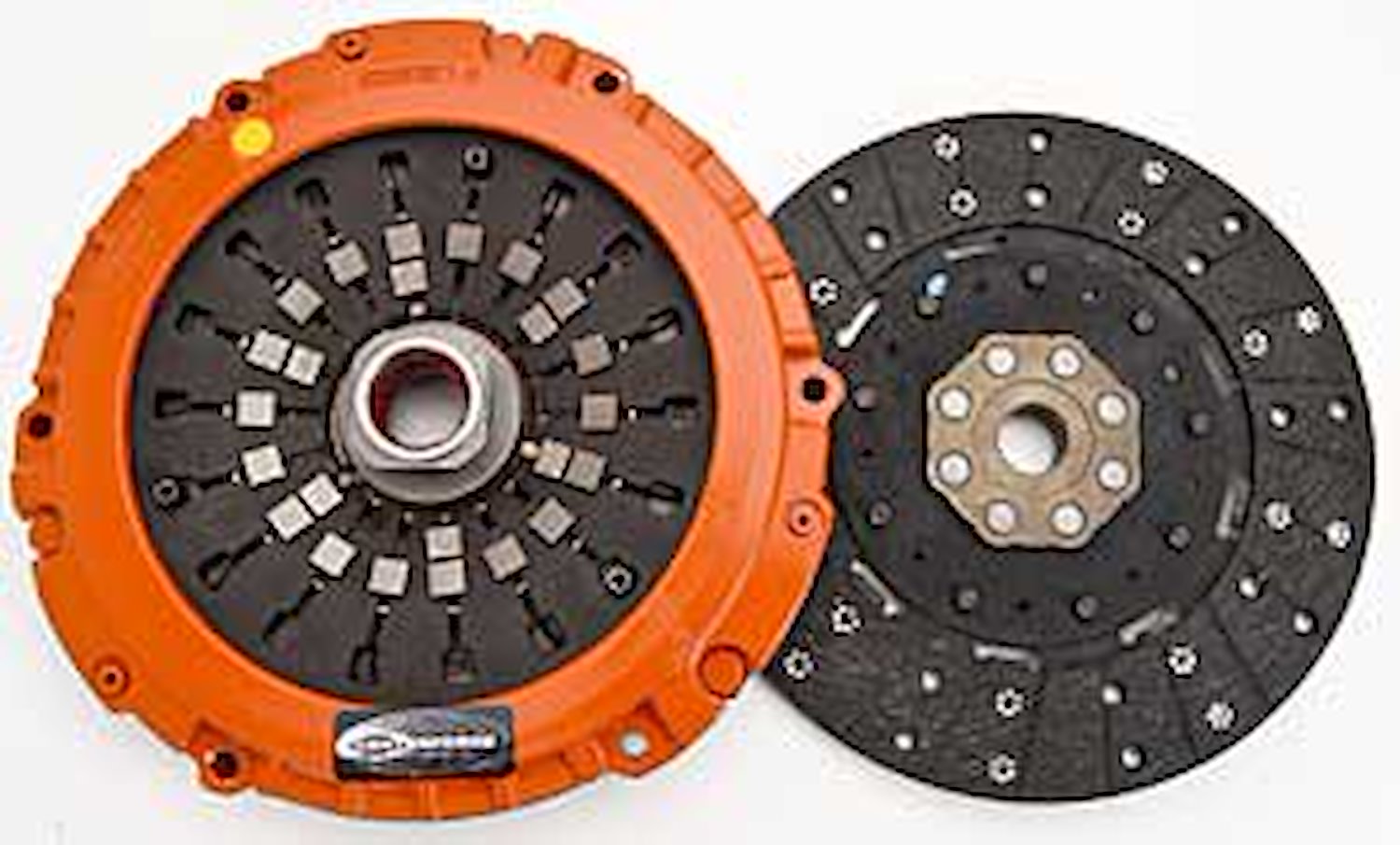 Dual Friction Clutch Includes Pressure Plate, Disc, Throwout