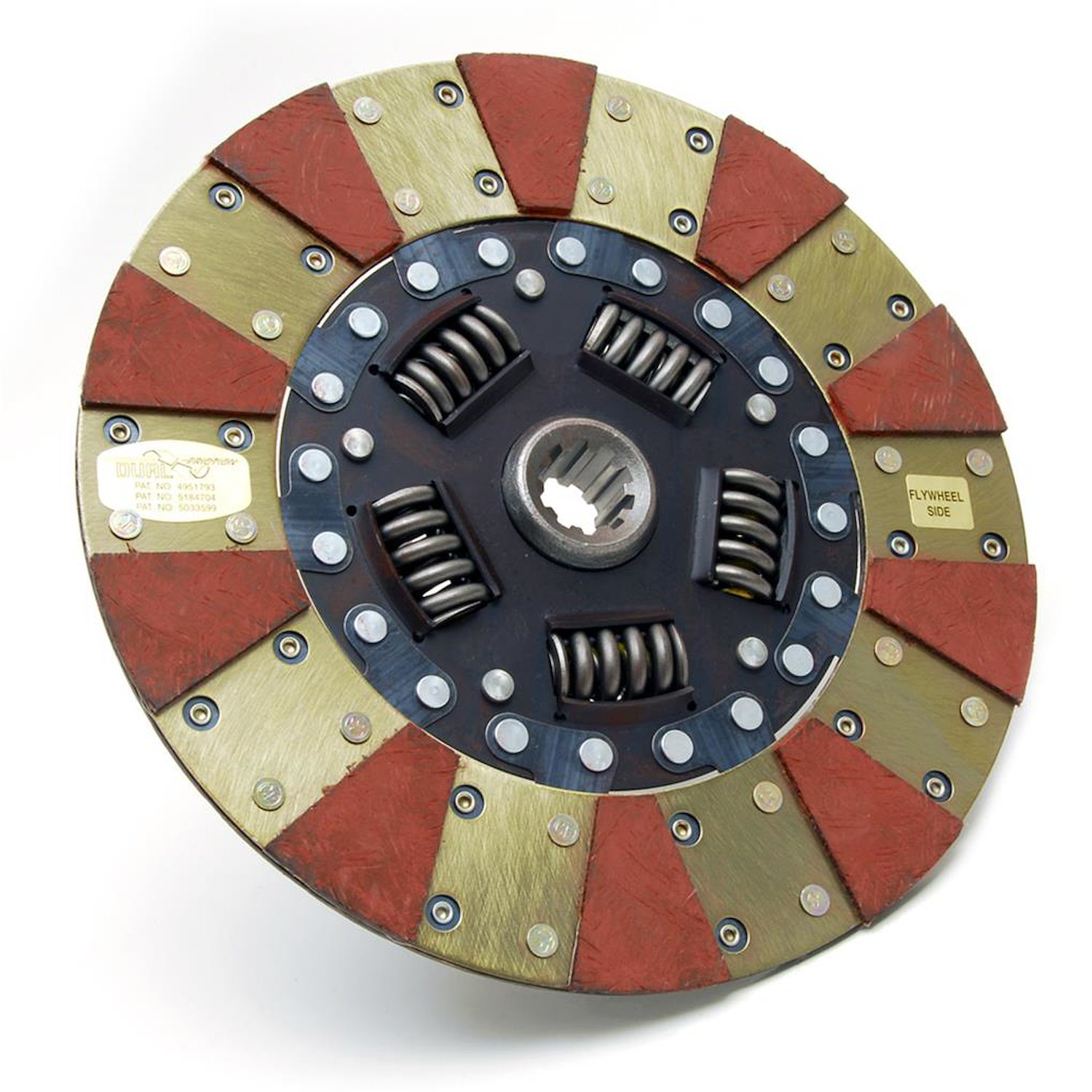 Dual Friction Clutch Disc 1-1/8