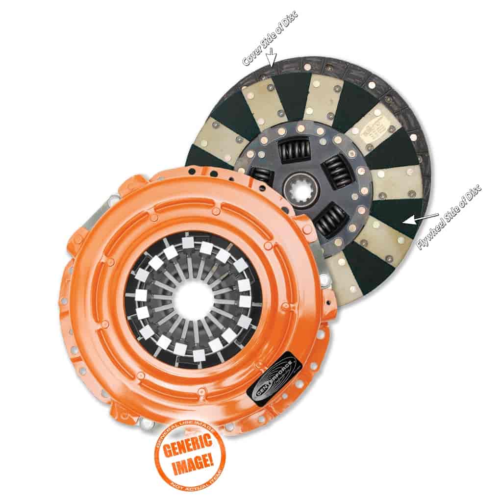 Dual Friction Clutch Pressure Plate: 12"