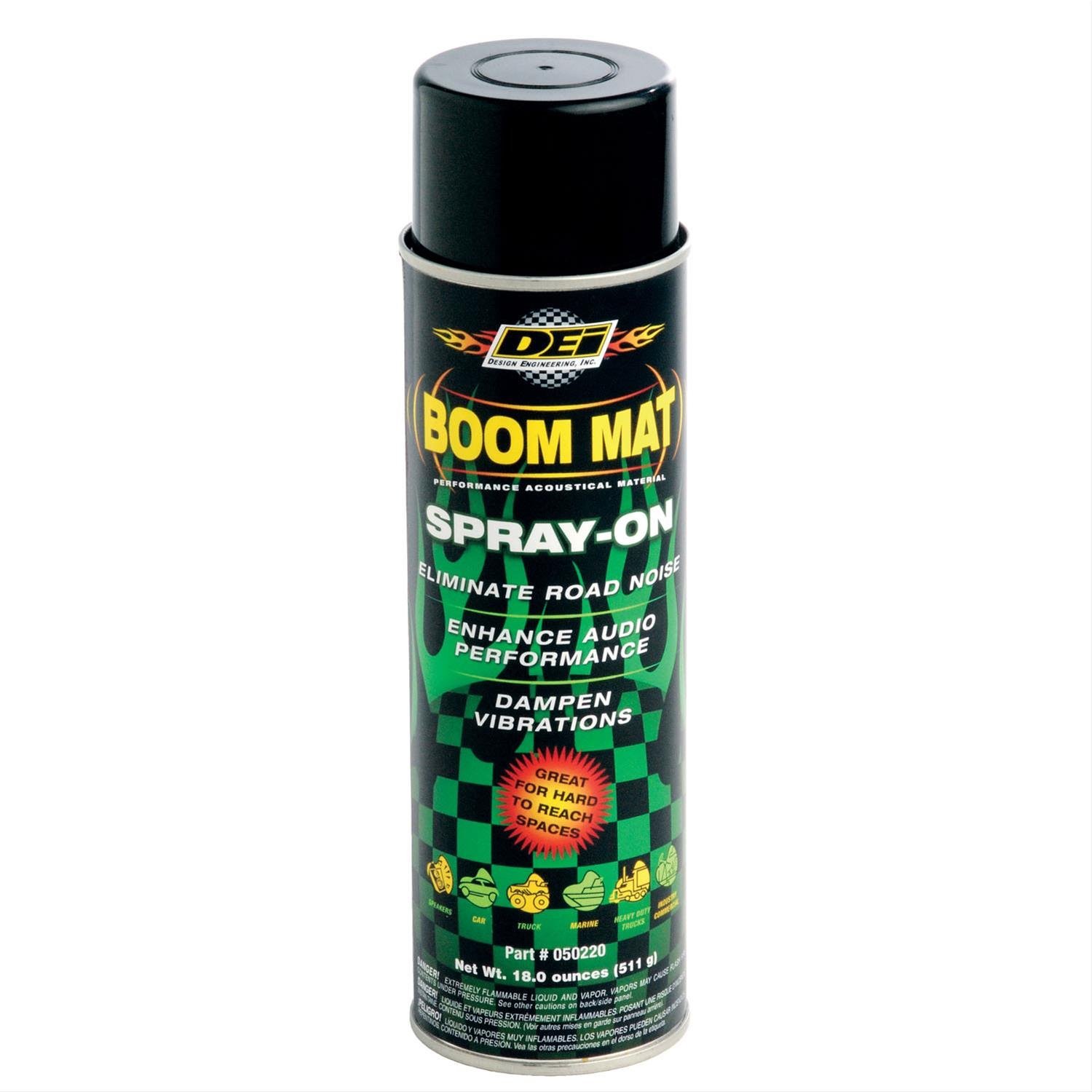 Spray-On Boom Mat