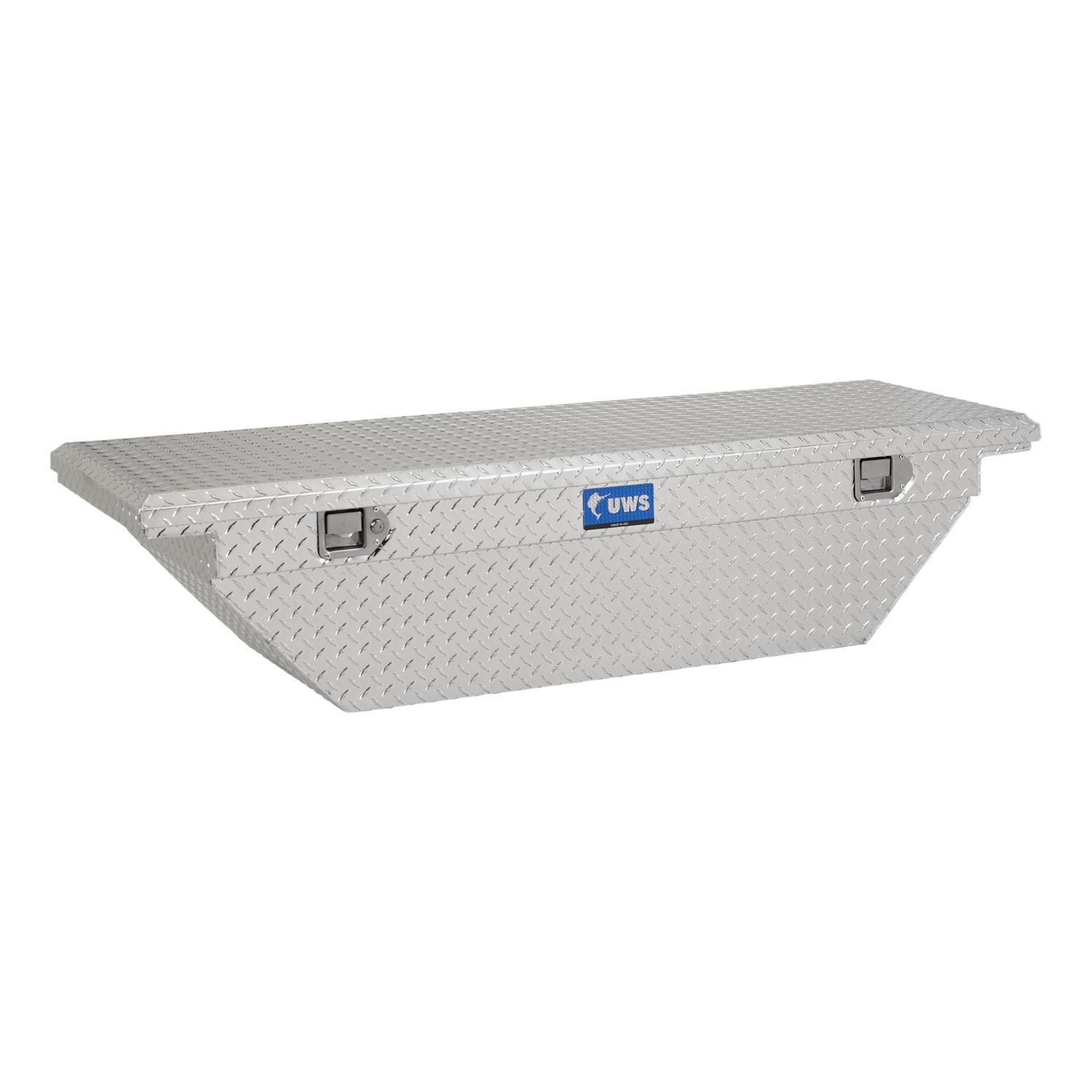 60 in. Angled Crossover Low-Profile Truck Tool Box
