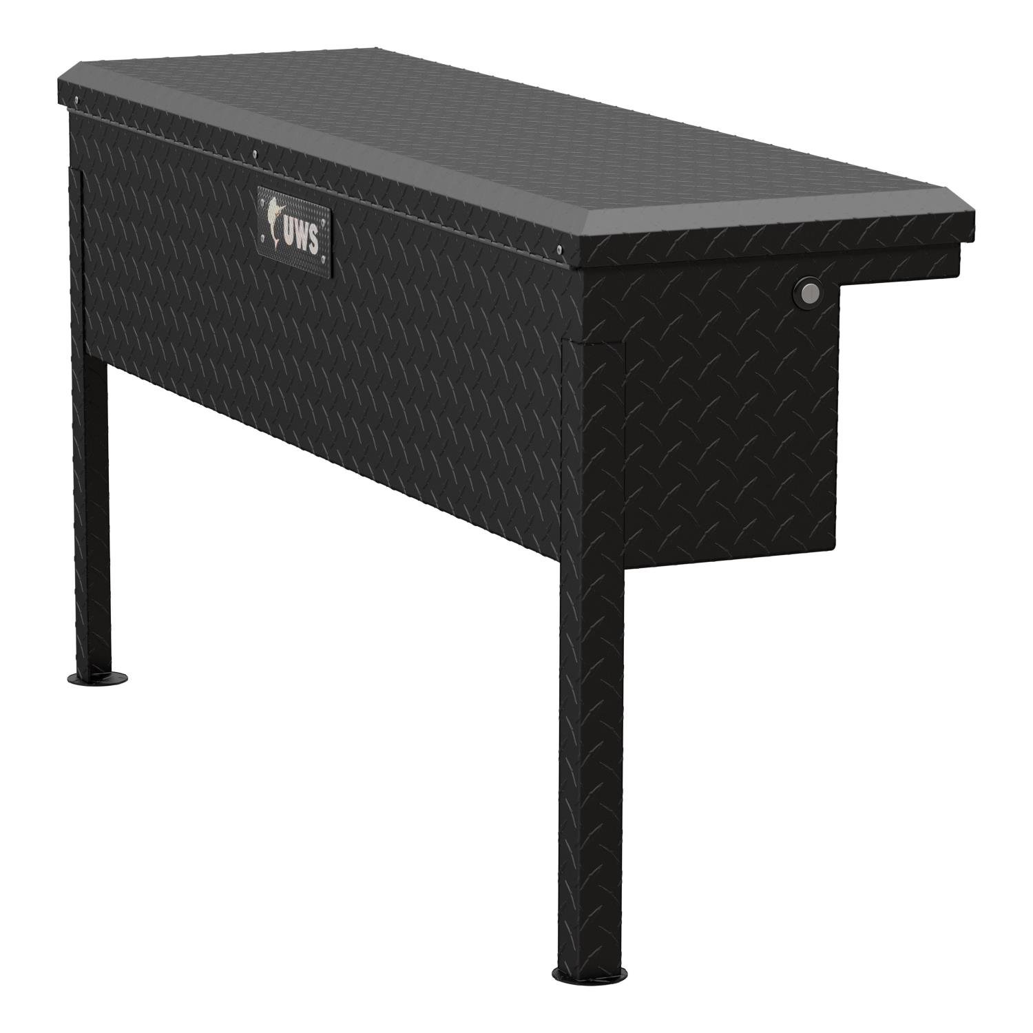 48 in. Truck Side Tool Box with Low Profile [Matte Black]