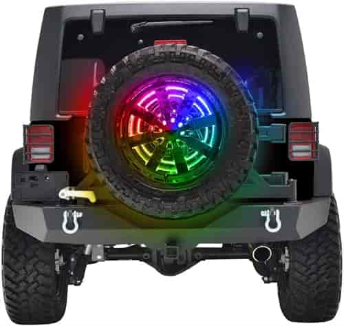 Illuminated LED Spare Tire Wheel Ring ColorSHIFT Light