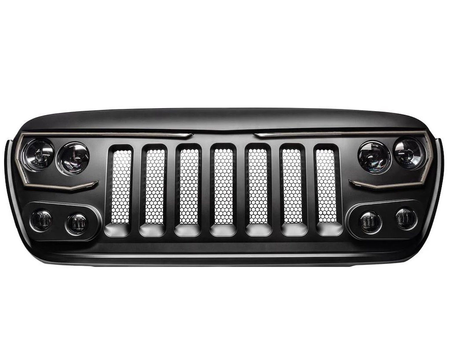 Vector Pro-Series Full LED Grille for Jeep Wrangler JL and Gladiator JT Truck