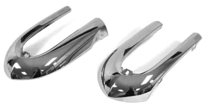 Grille Ends 1951-1952 Chevy Car, Left/Driver and Right/Passenger Sides - Polished Finish