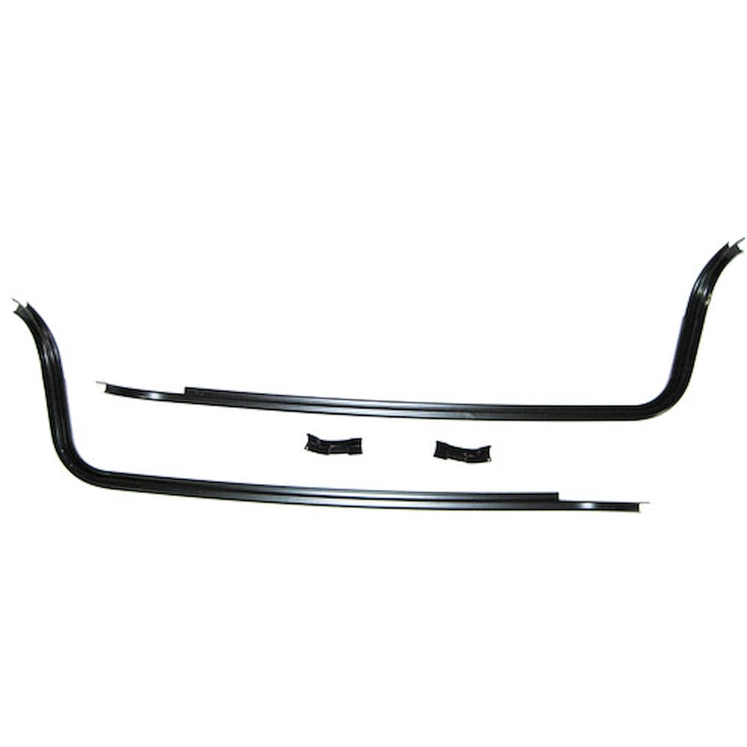 TL13-621S Trunk Weather Strip Gutter Set 1962 Chevy Impala
