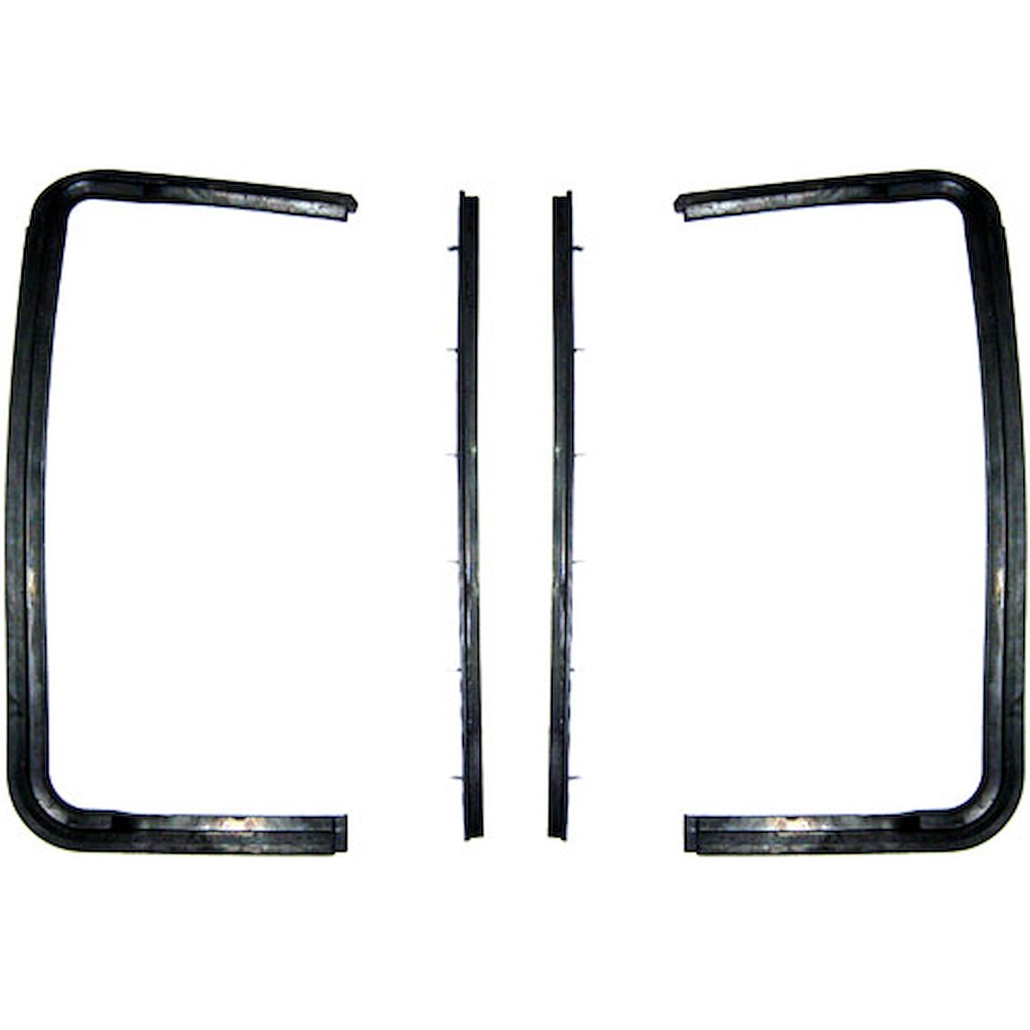WS13-55VW Vent Window Weather Strip 1955-1957 Chevy Hardtop/Convertible/Nomad Pair