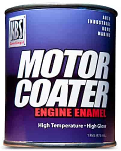 Motor Coater Engine Enamel Gloss Black