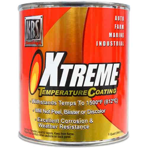 Xtreme Temp Coating (XTC) 1 Quart Can Stainless Steel