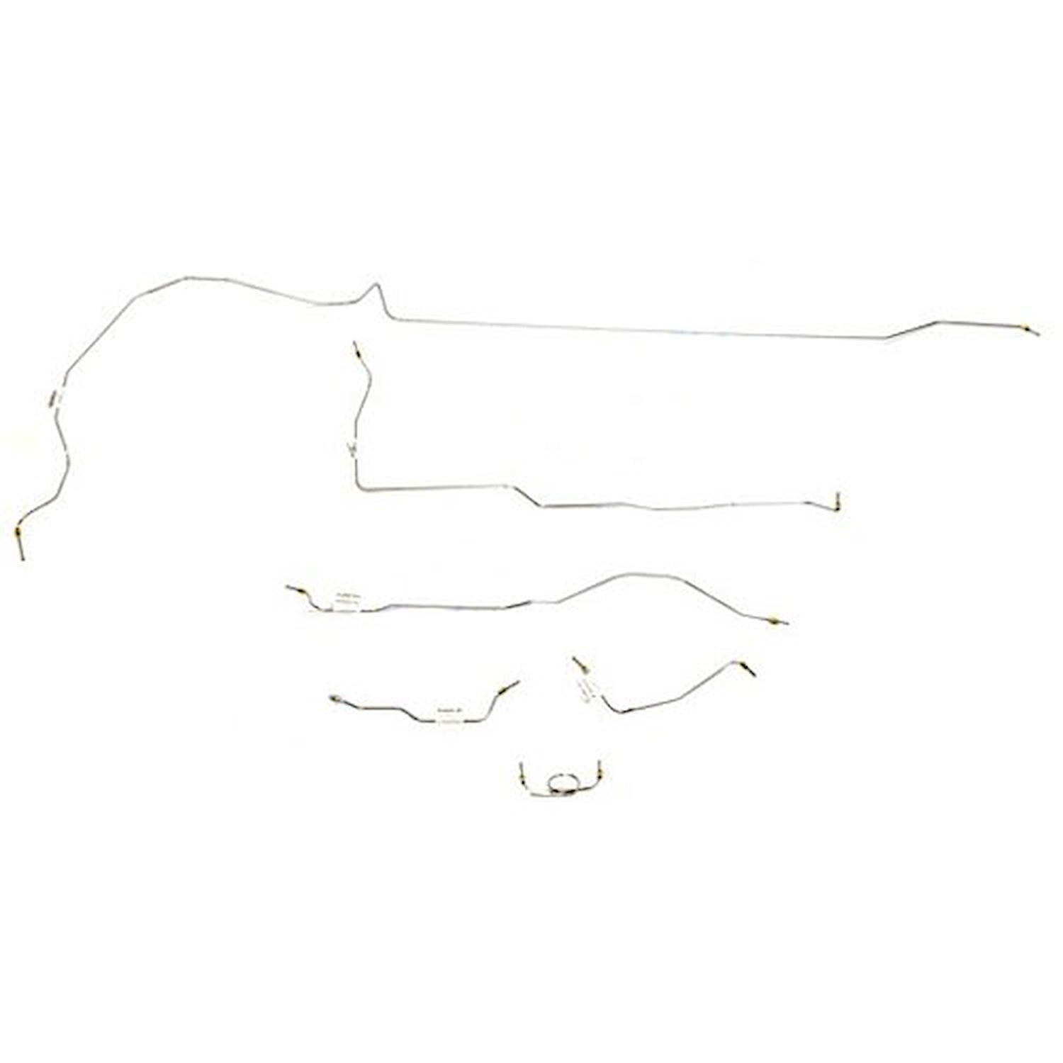 Complete Brake Line Kit 1964-1965 Ford Mustang V8 6 Pieces