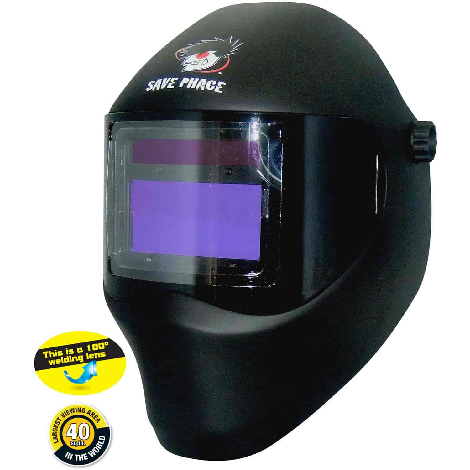 40VIZI4 Series Welding Helmet Flat Black MO3 Finish