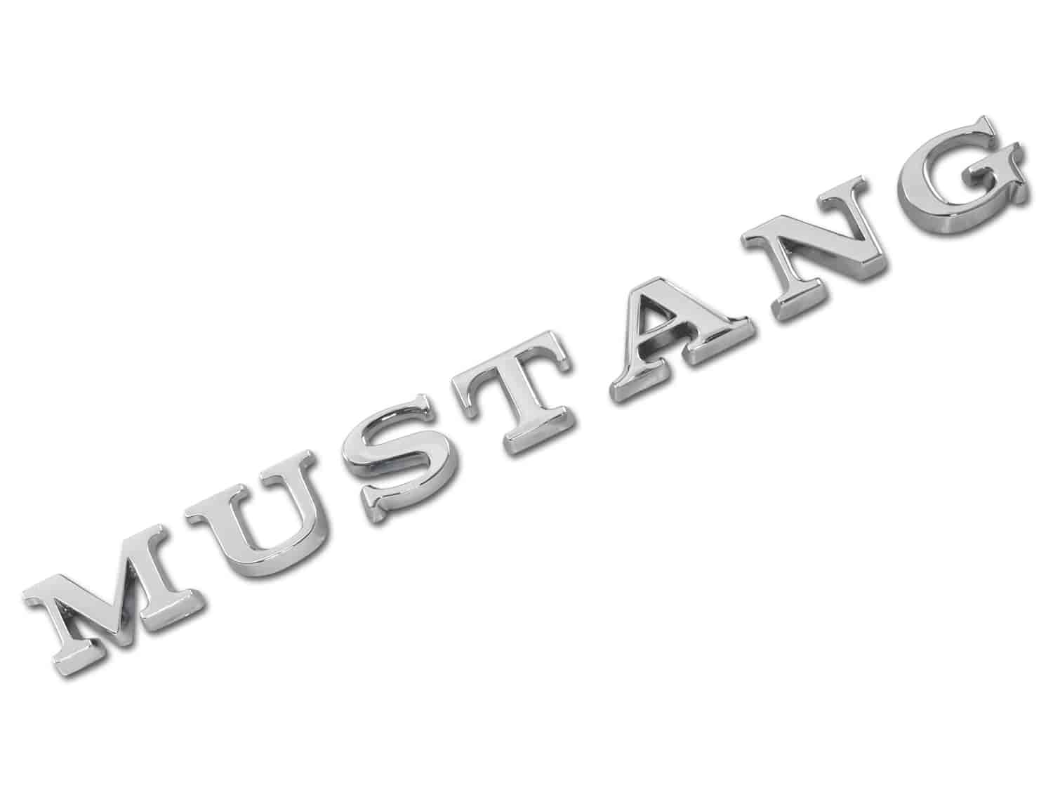 MUSTANG STICK-ON LETTERS