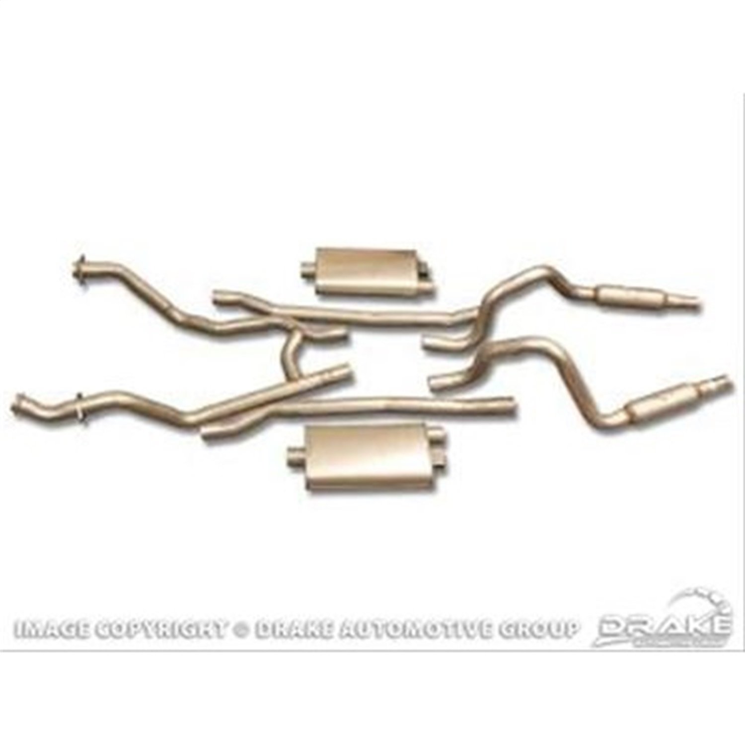 Exhaust System Hangar Kit 1965-1966 Ford Mustang