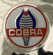 Seat Belt Insert Emblem Shelby Mustang Cobra Logo