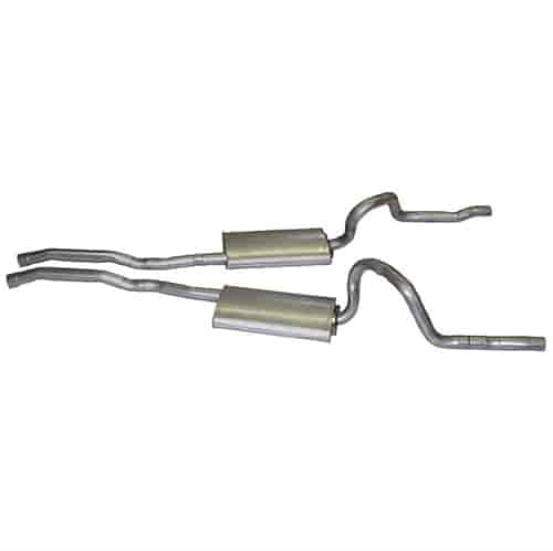 Dual Exhaust System Kit 1970 Ford Mustang