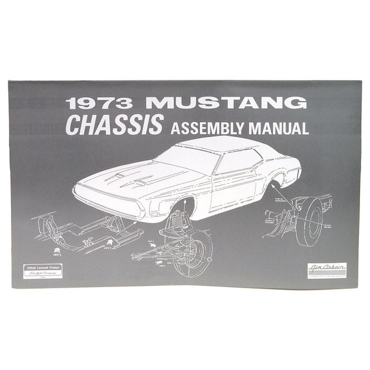Chassis Assembly Manual for 1973 Ford Mustang