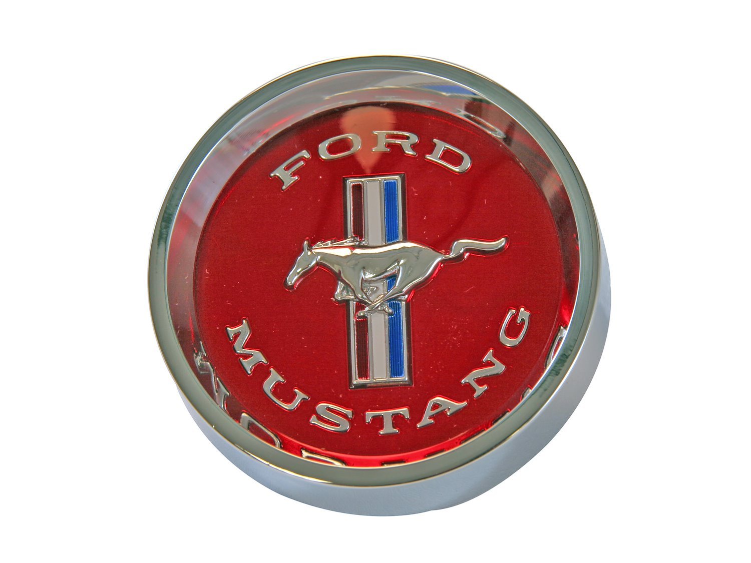 STYLED STEEL HUBCAPS RED