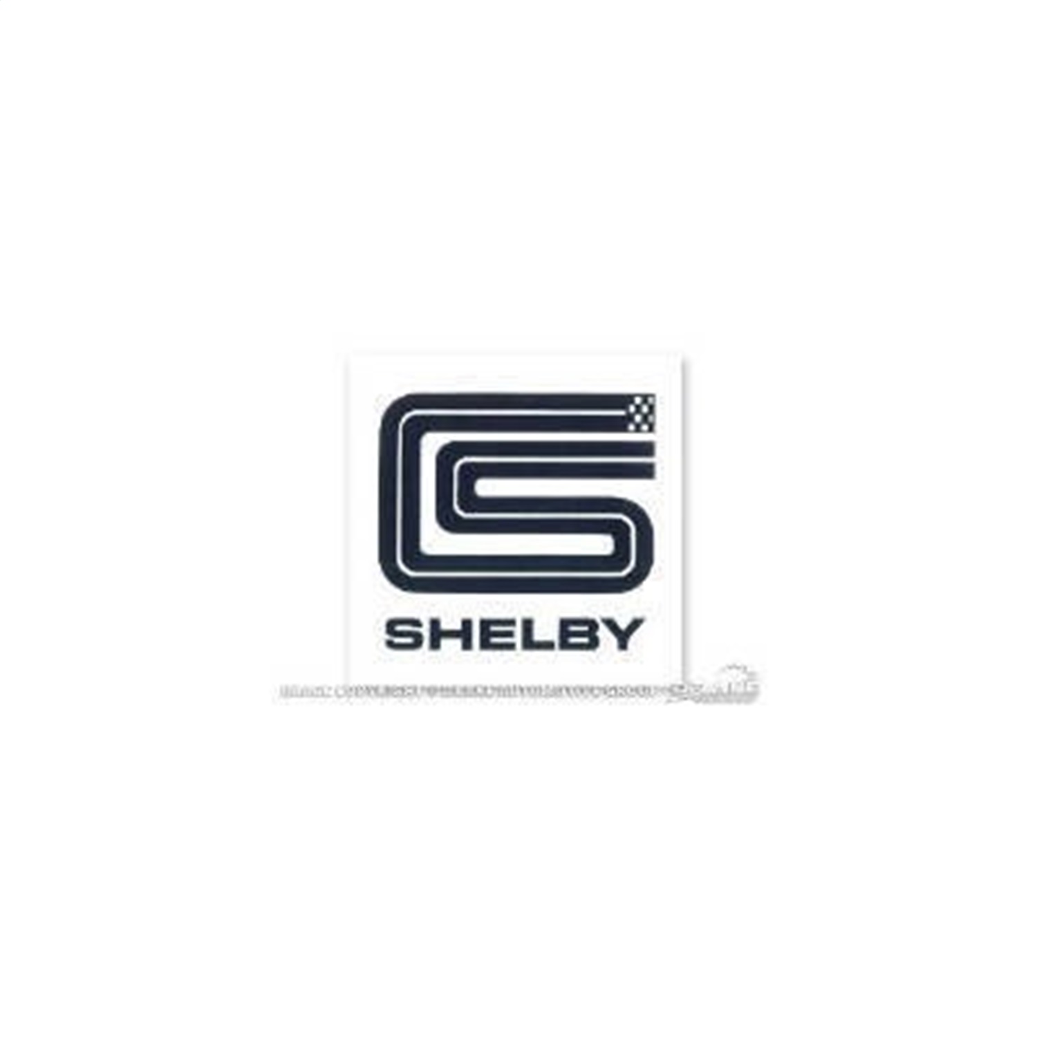 3 CS SHELBY SQUARE DECAL